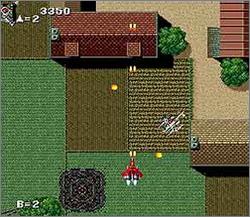 Pantallazo del juego online Raiden Trad (Snes)