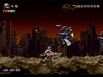 Pantallazo del juego online Rendering Ranger R2 (SNES)