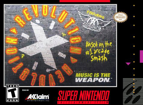 Carátula del juego Revolution X (Snes)