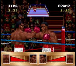 Pantallazo del juego online Riddick Bowe Boxing (Snes)