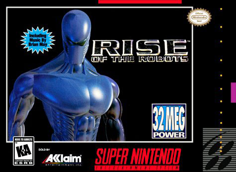 Carátula del juego Rise of the Robots (Snes)