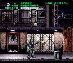 Pantallazo del juego online RoboCop vs The Terminator (Snes)