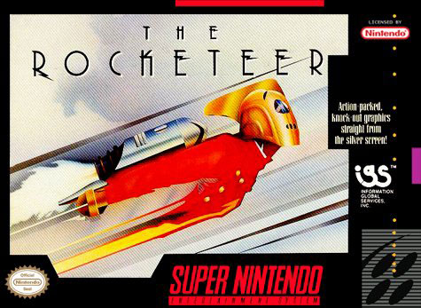 Carátula del juego The Rocketeer (Snes)