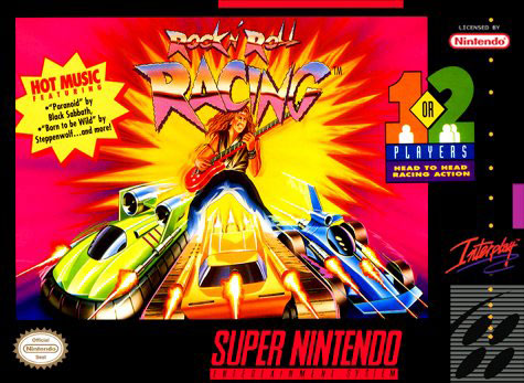 Carátula del juego Rock 'n Roll Racing (Snes)