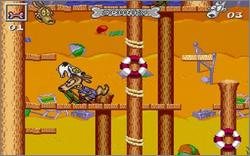 Pantallazo del juego online Rocko's Modern Life Spunky's Dangerous Day (Snes)