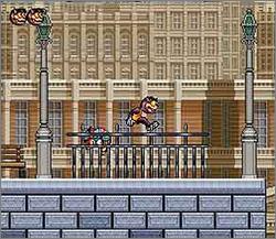 Pantallazo del juego online Rocky Rodent (Snes)