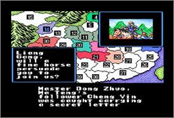 Pantallazo del juego online Romance of the Three Kingdoms II (Snes)