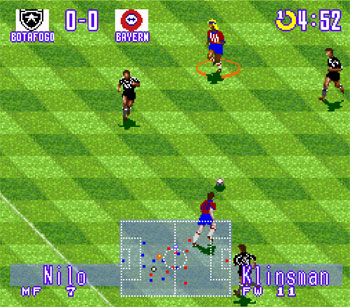 Pantallazo del juego online Ronaldinho Campeonato Brasileiro 98 (Snes)