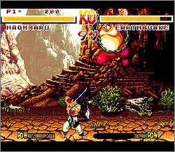 Pantallazo del juego online Samurai Shodown (Snes)