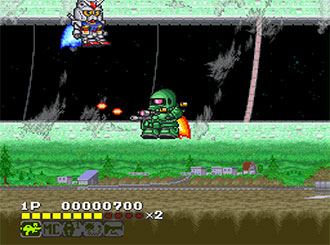 Pantallazo del juego online SD Kidou Senshi Gundam V Sakusen Shidou (SNES)