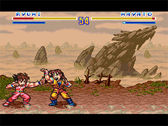 Pantallazo del juego online SD Hiryu no Ken (SNES)