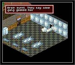 Pantallazo del juego online Shadowrun (Snes)