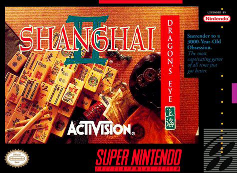 Carátula del juego Shanghai II Dragon's Eye (Snes)