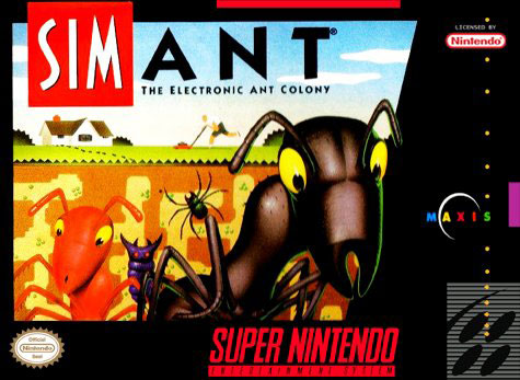 Carátula del juego SimAnt (Snes)