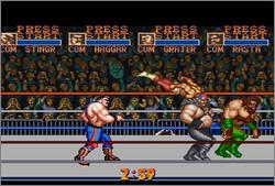 Pantallazo del juego online Saturday Night Slam Masters (Snes)