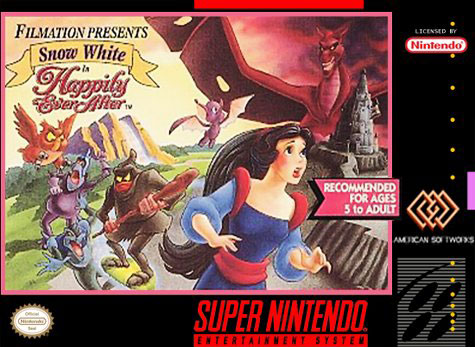 Carátula del juego Snow White in Happily Ever After (Snes)