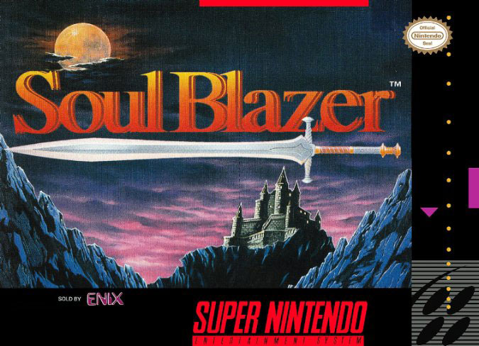 Carátula del juego Soul Blazer (Snes)
