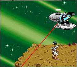 Pantallazo del juego online Space Ace (Snes)