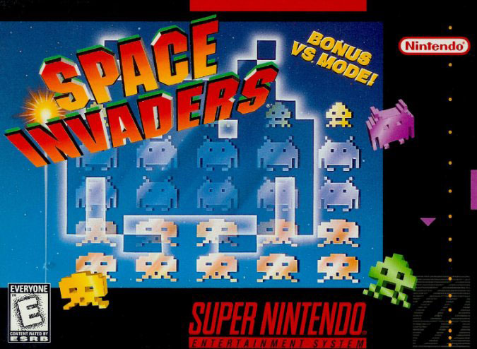 Carátula del juego Space Invaders (Snes)