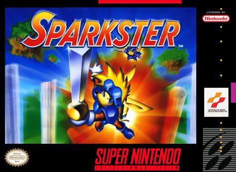 Carátula del juego Sparkster (Snes)