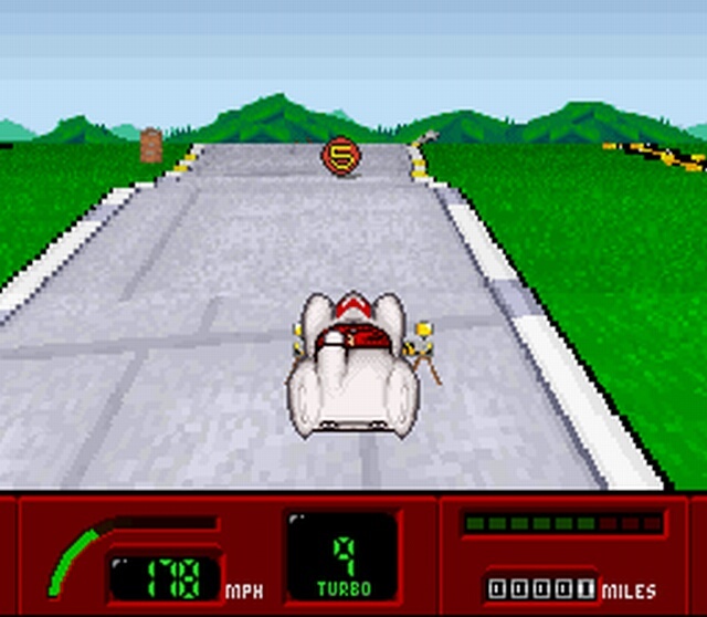 Pantallazo del juego online Speed Racer (Snes)