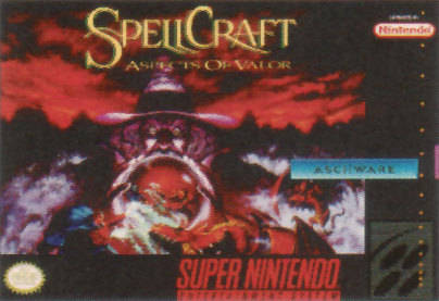 Carátula del juego SpellCraft (Snes)