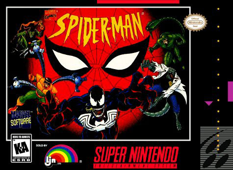 Carátula del juego Spider-Man (Snes)