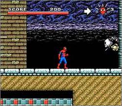 Pantallazo del juego online Spider-Man - X-Men Arcade's Revenge