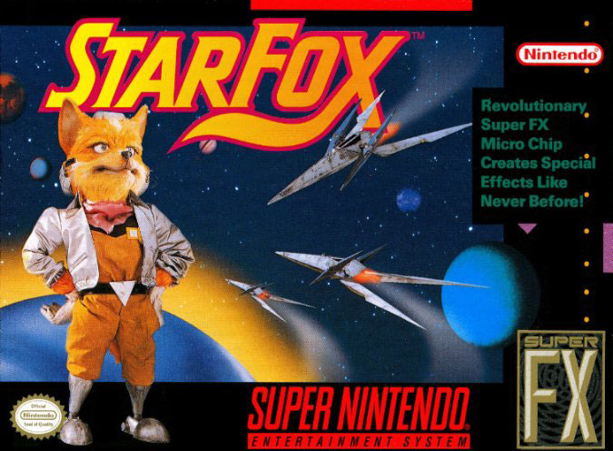 Carátula del juego Star Fox (Snes)