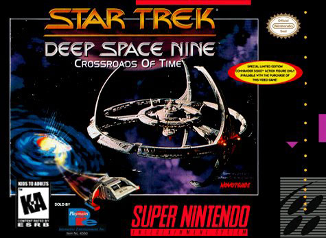 Carátula del juego Star Trek Deep Space Nine -- Crossroads of Time (Snes)