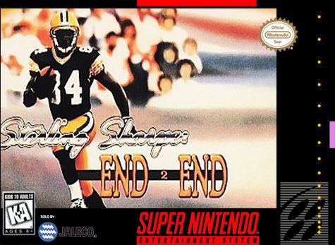 Carátula del juego Sterling Sharpe End 2 End (Snes)