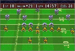 Pantallazo del juego online Sterling Sharpe End 2 End (Snes)