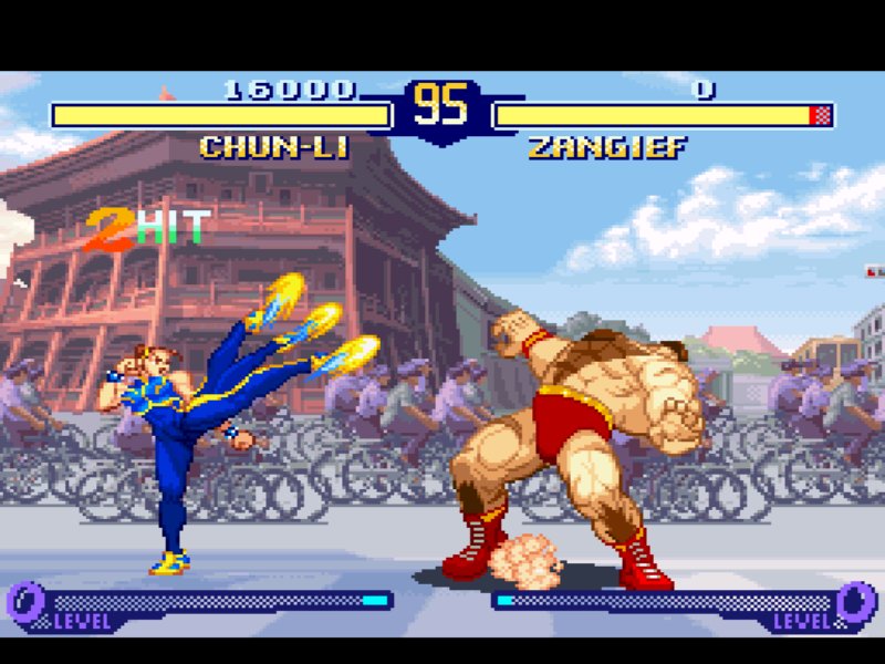 Pantallazo del juego online Street Fighter Alpha 2 (Snes)