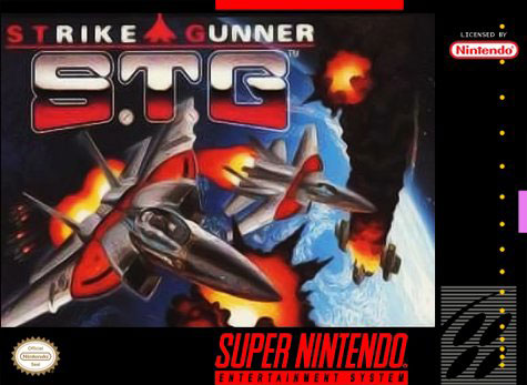 Carátula del juego Strike Gunner STG (Snes)