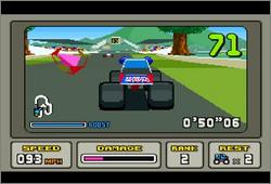 Pantallazo del juego online Stunt Race FX (Snes)