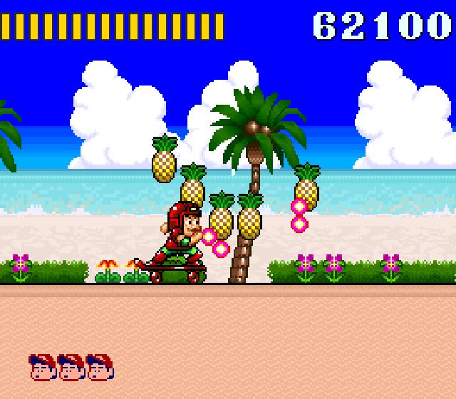 Pantallazo del juego online Super Adventure Island (Snes)