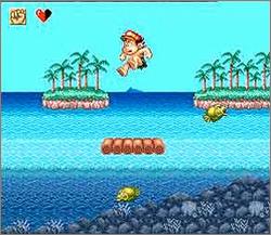 Pantallazo del juego online Super Adventure Island II (Snes)