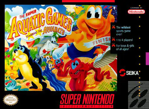 Portada de la descarga de The Super Aquatic Games