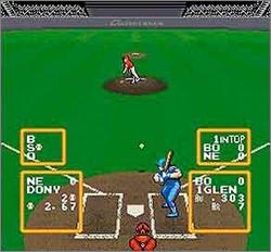 Pantallazo del juego online Super Baseball Simulator 1000 (Snes)