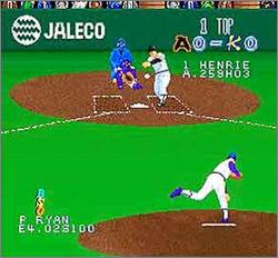 Pantallazo del juego online Super Bases Loaded (Snes)