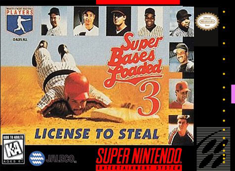 Carátula del juego Super Bases Loaded 3 License To Steal (Snes)