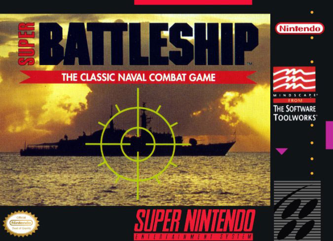 Carátula del juego Super Battleship (Snes)