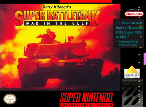 Carátula del juego Super Battletank (Snes)