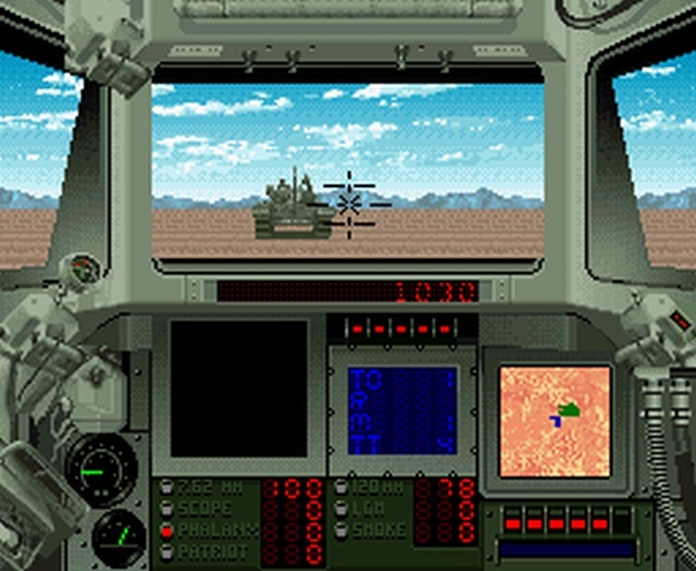 Pantallazo del juego online Super Battletank 2 (Castellano) (snes)