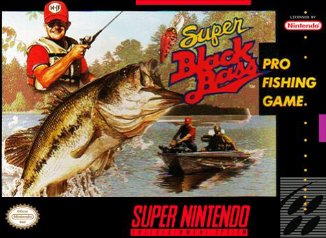 Carátula del juego Super Black Bass (Snes)