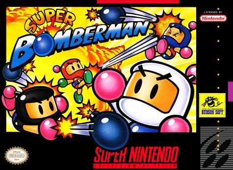 Carátula del juego Super Bomberman (Snes)