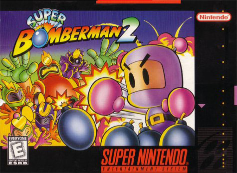 Carátula del juego Super Bomberman 2 (Snes)