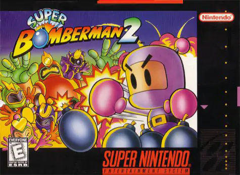 Portada de la descarga de Super Bomberman 2