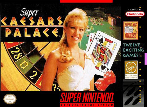 Carátula del juego Super Caesars Palace (Snes)