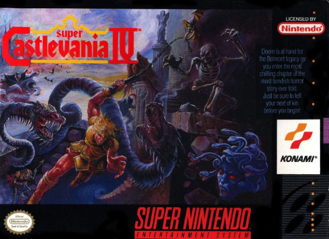 Carátula del juego Super Castlevania IV (Snes)
